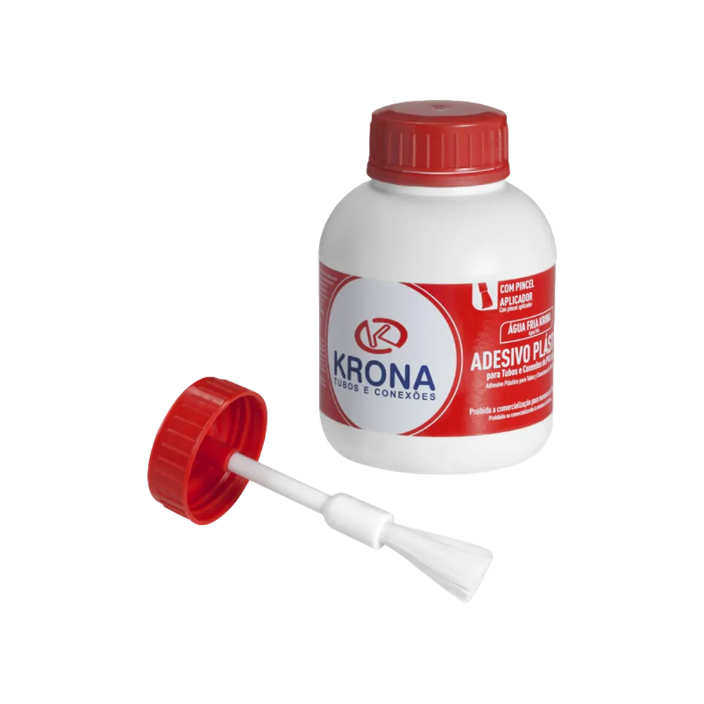 Adesivo Plástico 175g com Pincel Krona